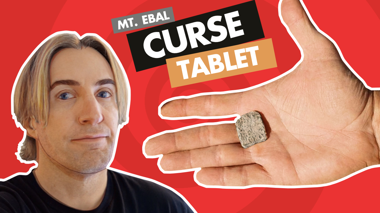 New academic articles heap fresh doubt on Mount Ebal 'curse tablet'  interpretation